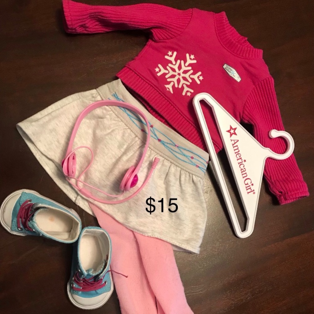 American girl doll skater outfit